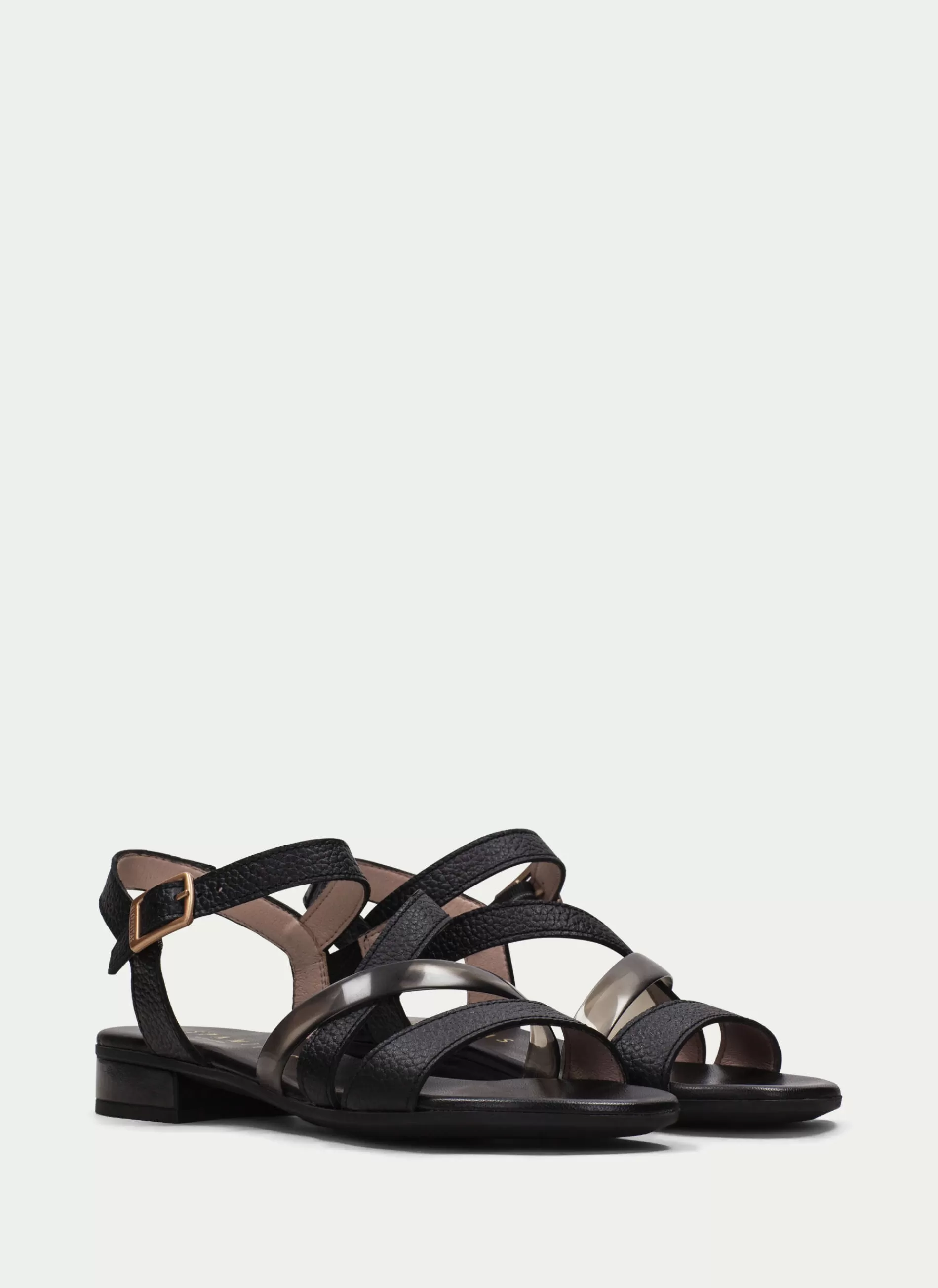 Shop Hispanitas Flat Sandal Lena Preto