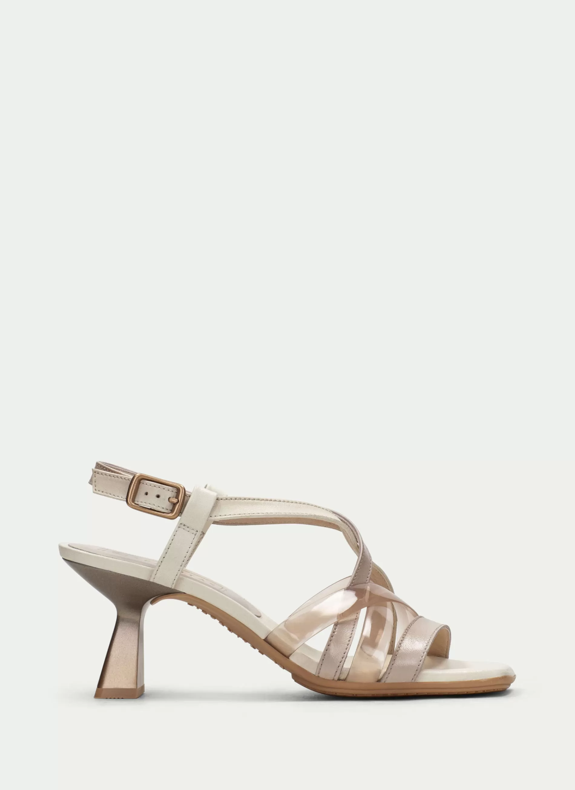 Clearance Hispanitas Heeled Sandal Danielle Pedra-creme