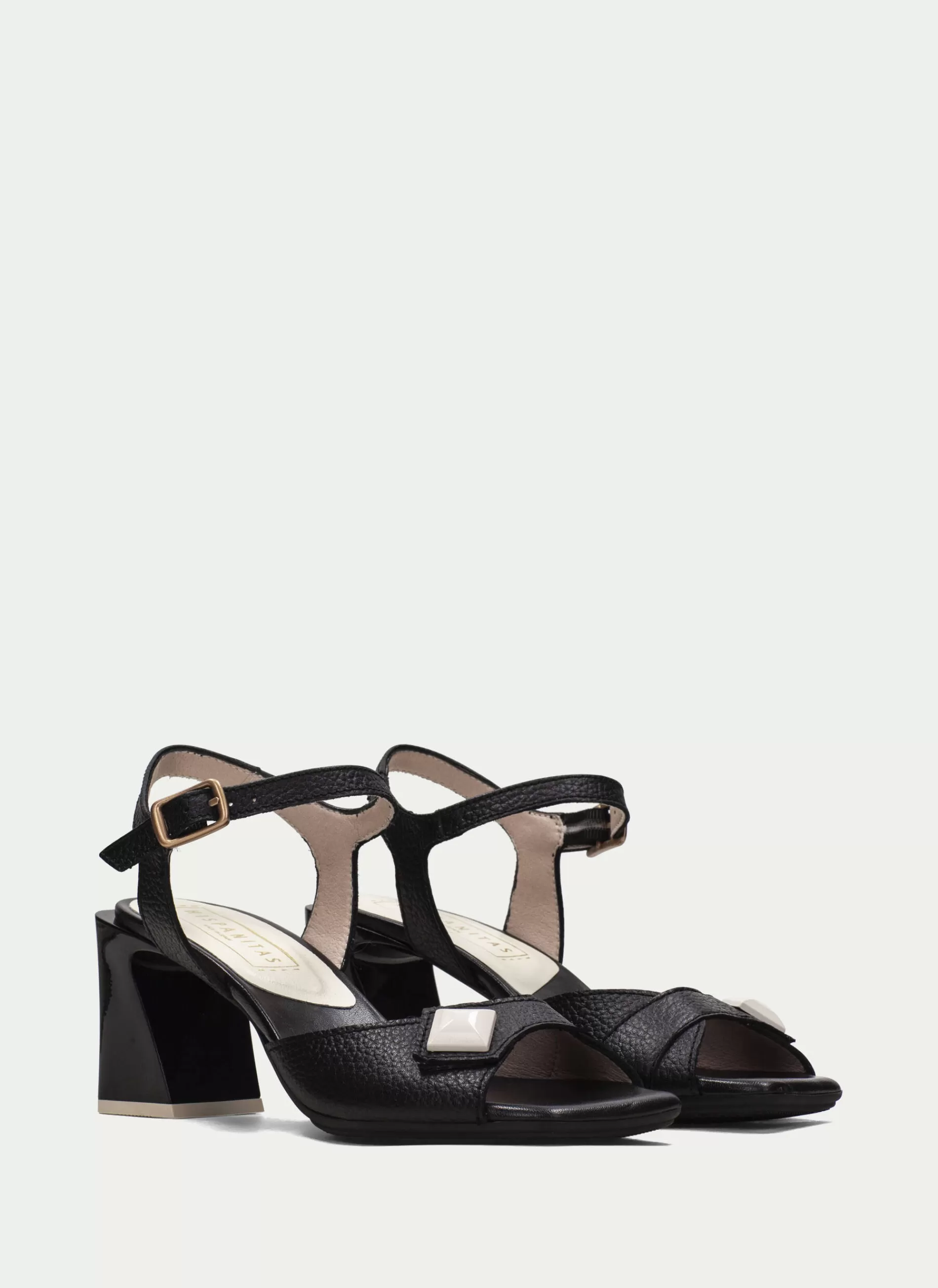 Fashion Hispanitas Heeled Sandal Mallorca Preto