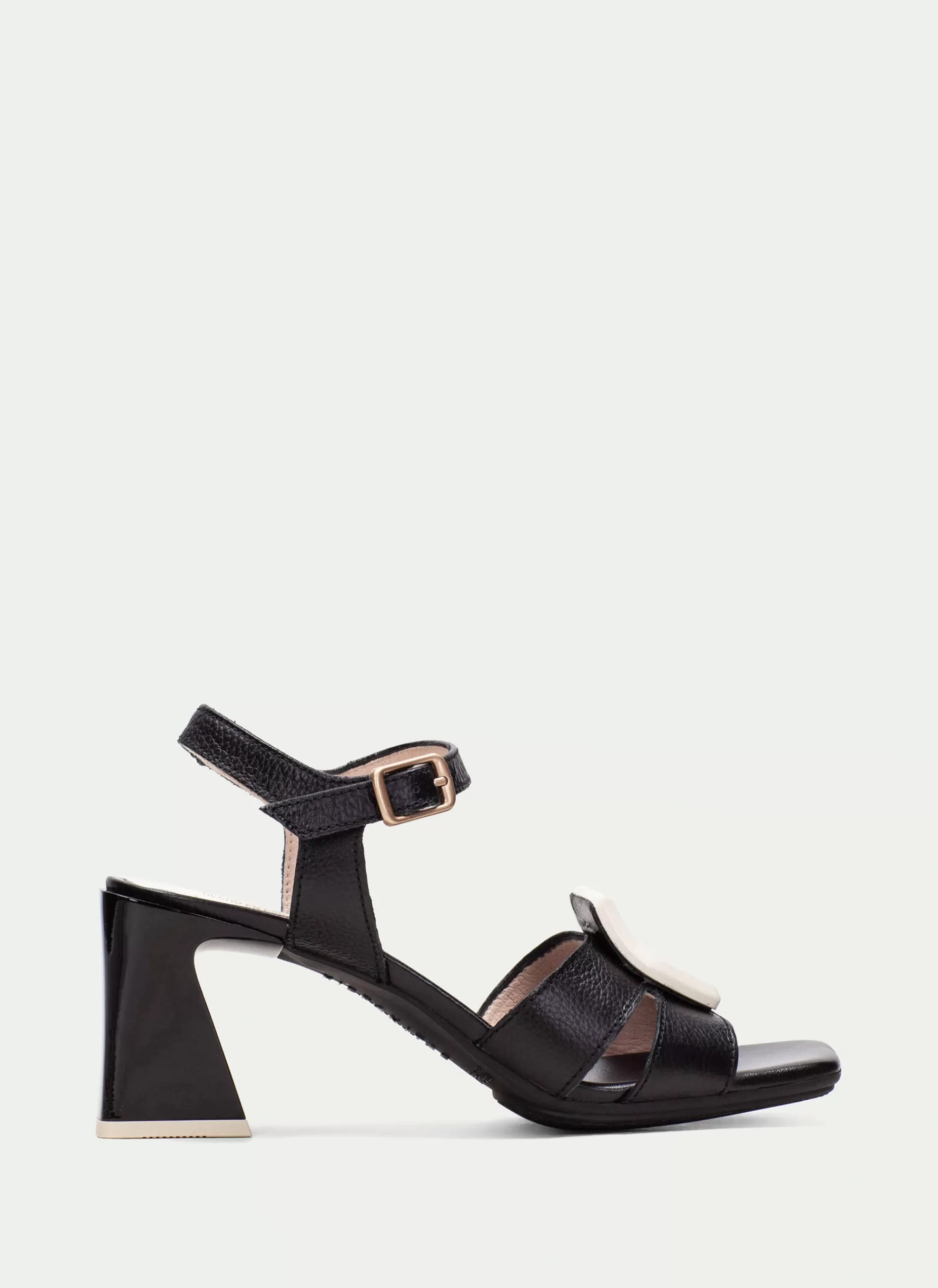 New Hispanitas Heeled Sandal Mallorca Preto