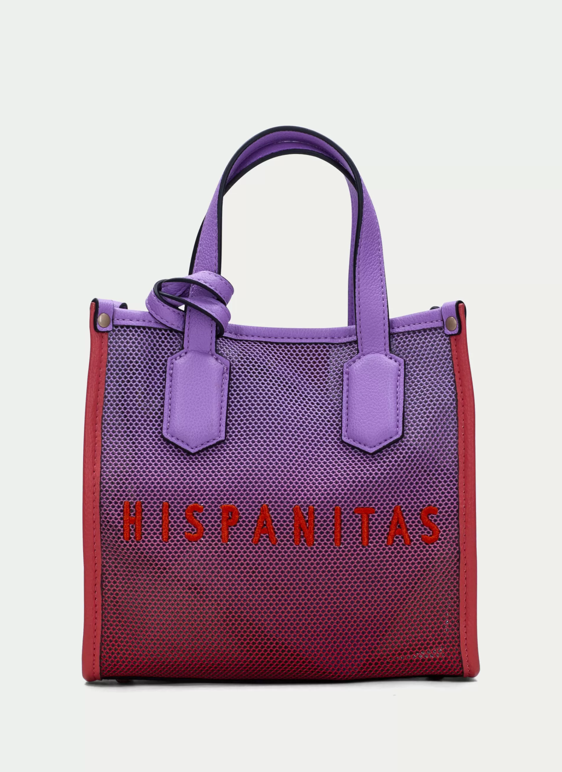 New Hispanitas Shopper Bag  violet-vermelho