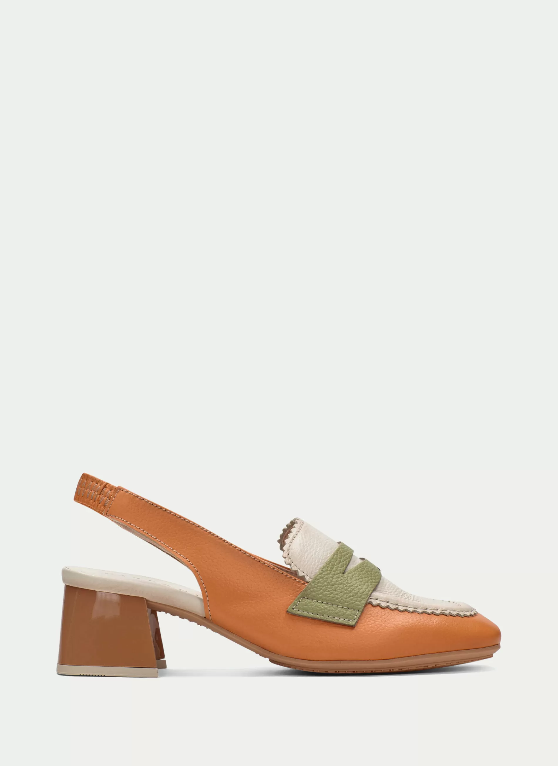 Outlet Hispanitas Slingback Malta Aloe-creme-pessego