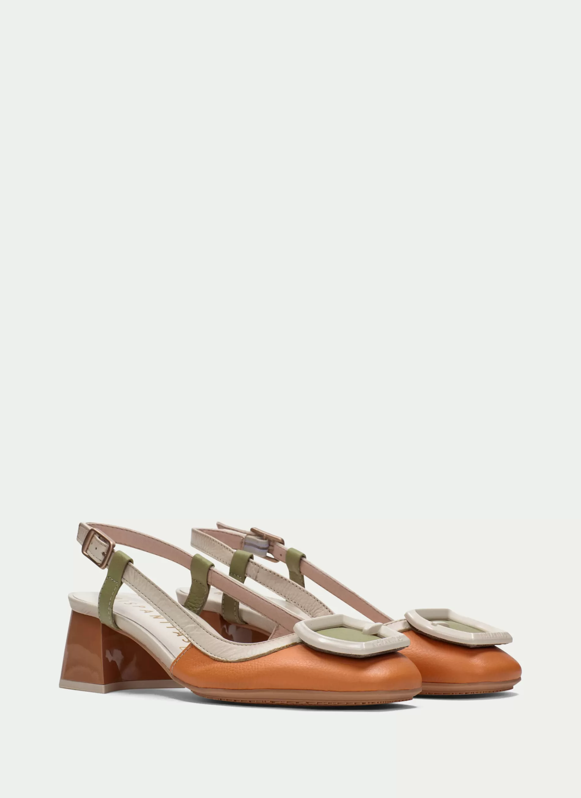 Clearance Hispanitas Slingback Malta Aloe-creme-pessego