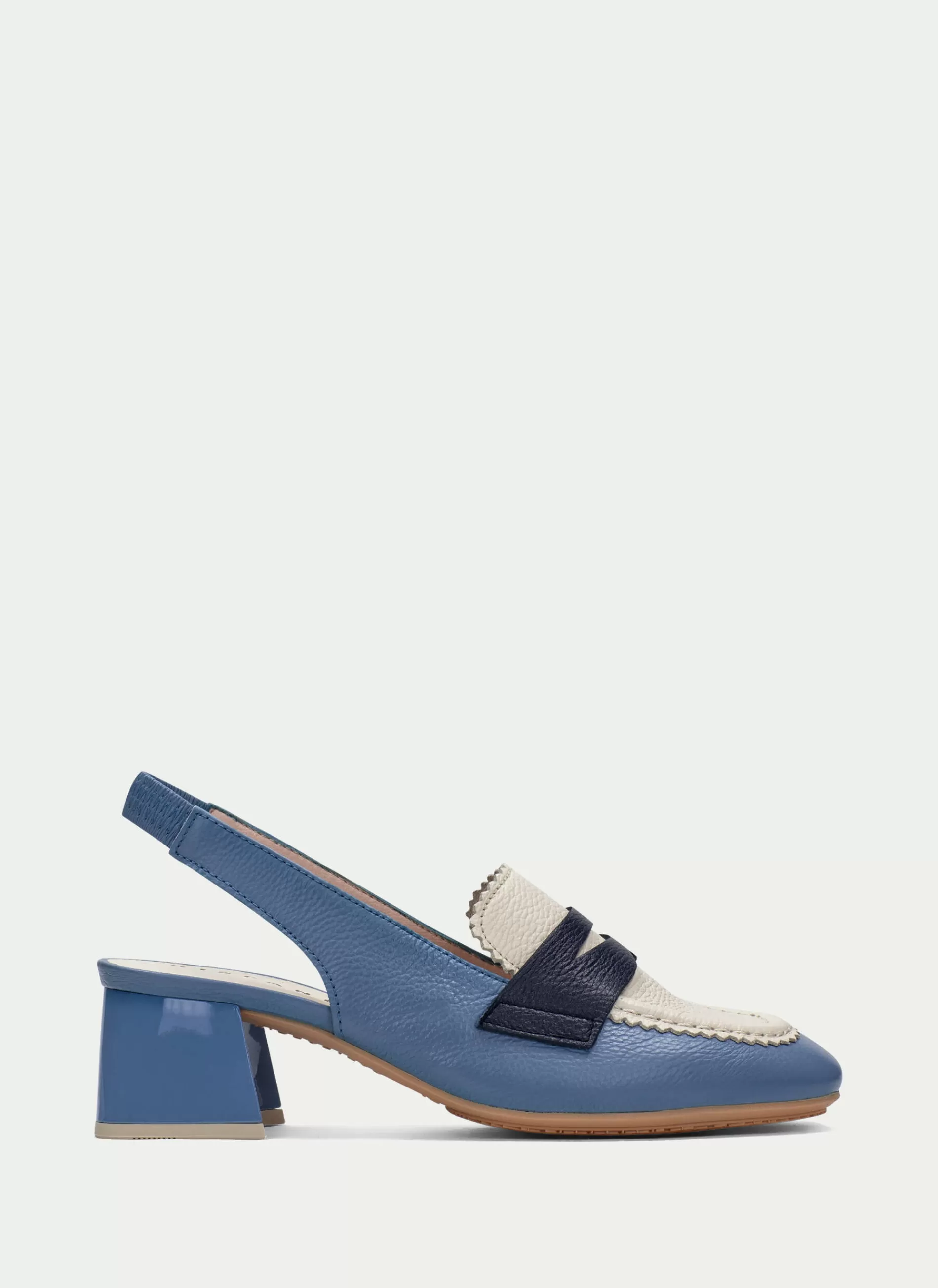 Online Hispanitas Slingback Malta Azure-creme