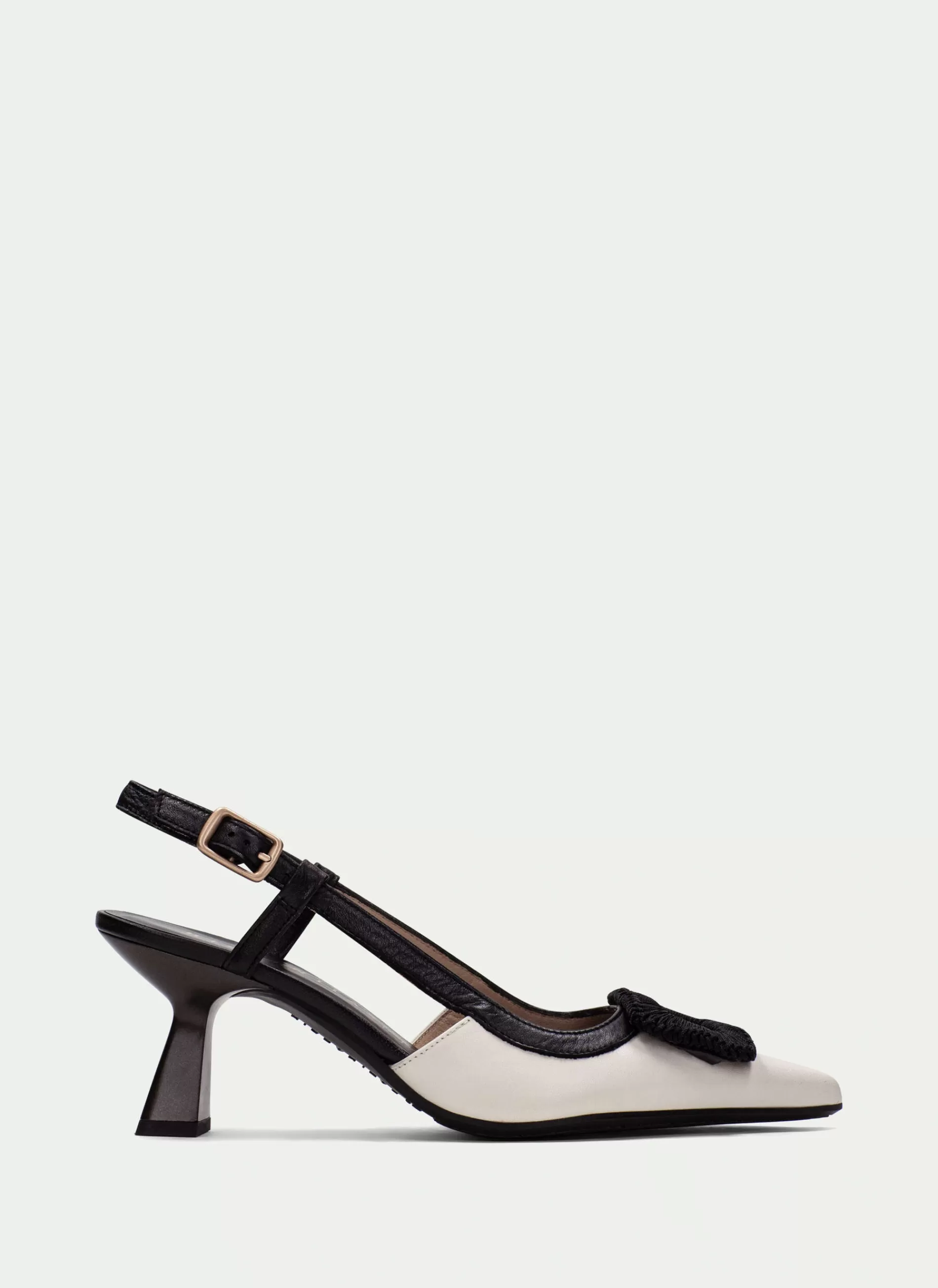 Best Sale Hispanitas Slingback Nova Preto-creme