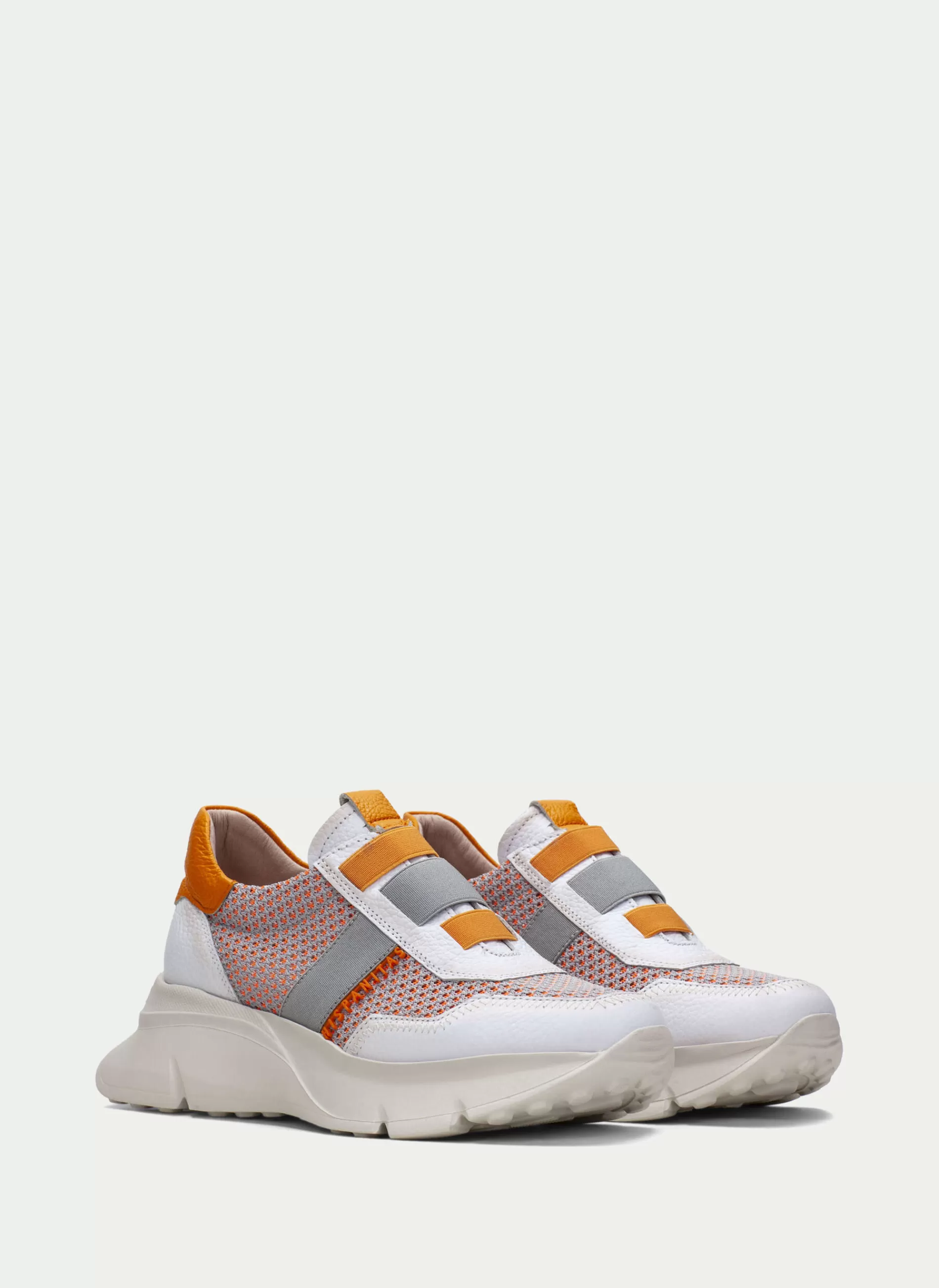 Online Hispanitas Sneakers Hawai Branco-laranja