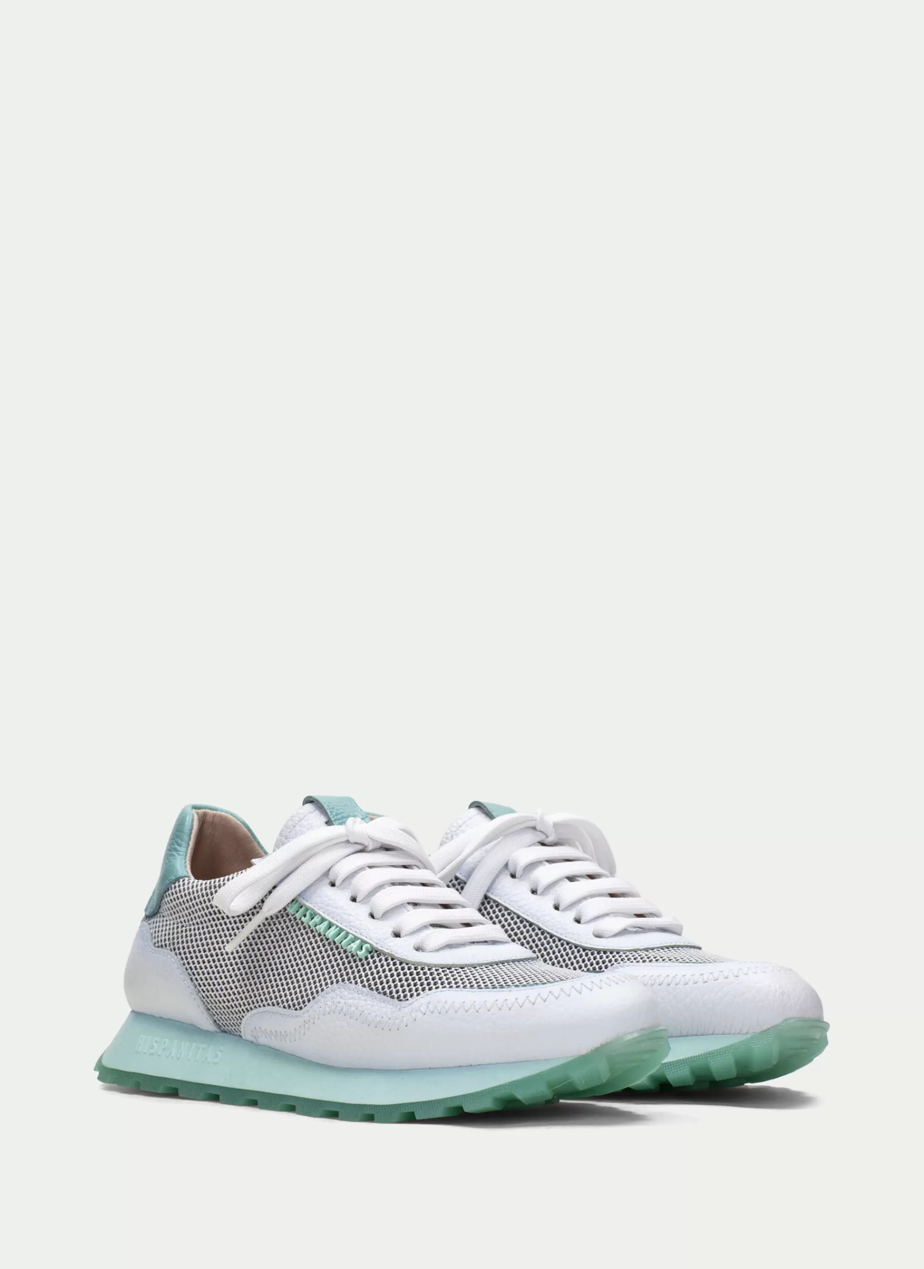 Fashion Hispanitas Sneakers Loira Branco-aquamarine