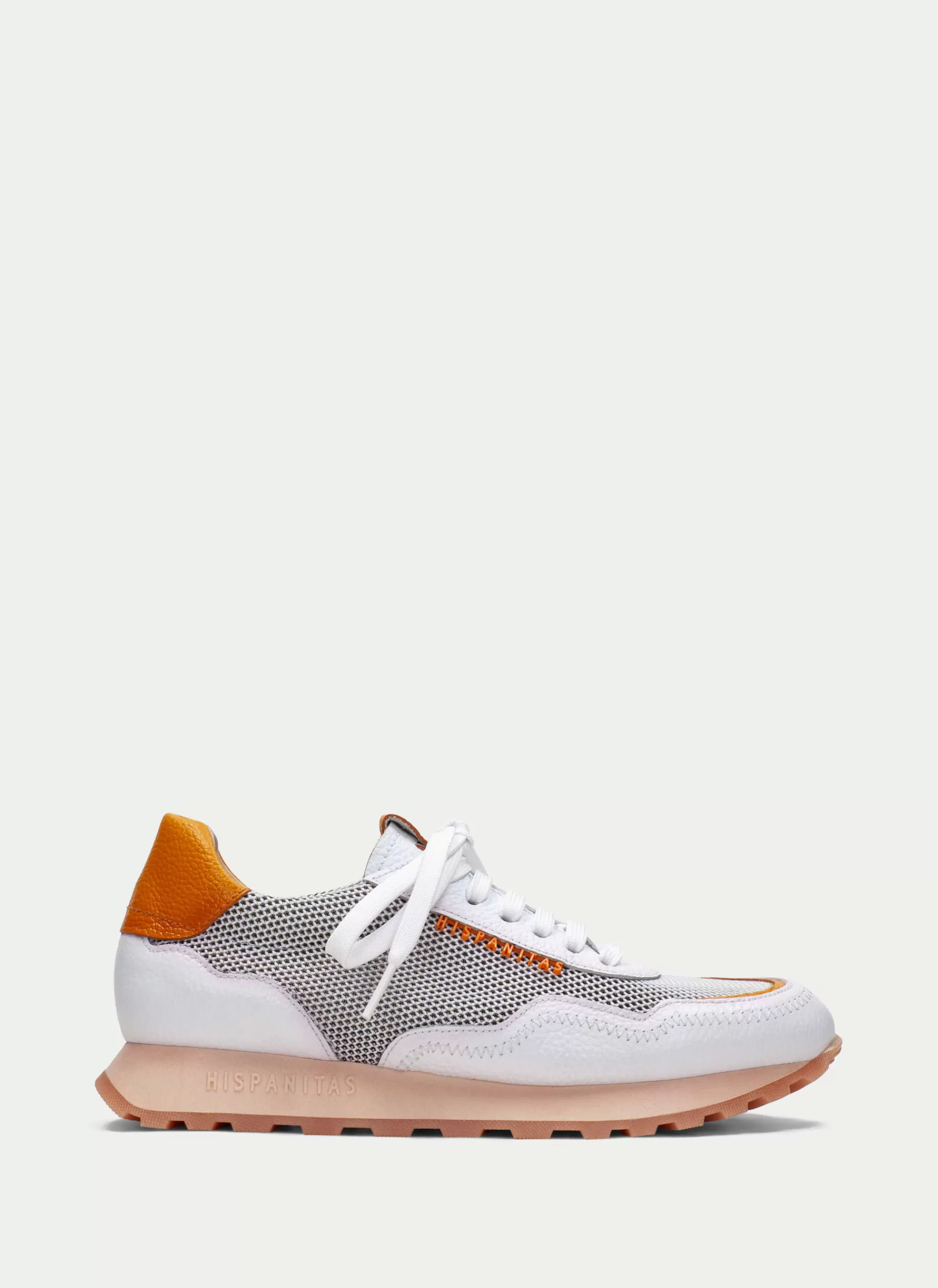 New Hispanitas Sneakers Loira Branco-laranja