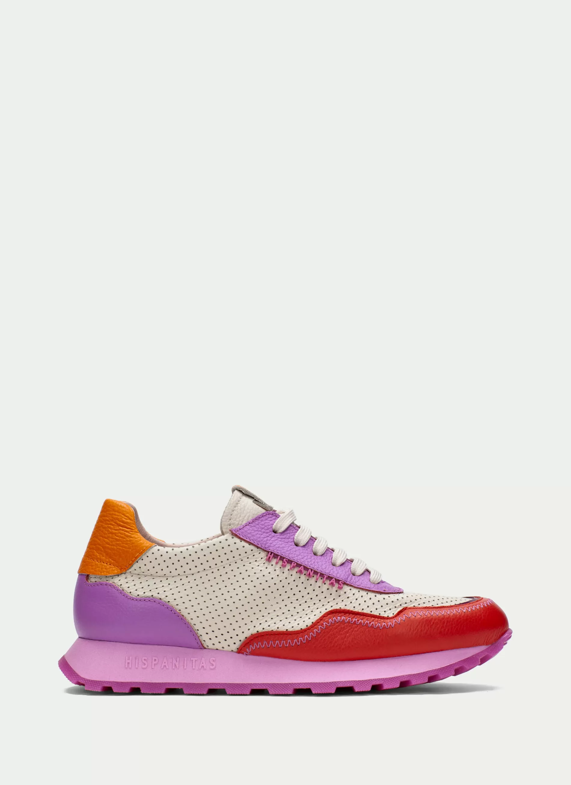 Shop Hispanitas Sneakers Loira Vermelho-creme-violet