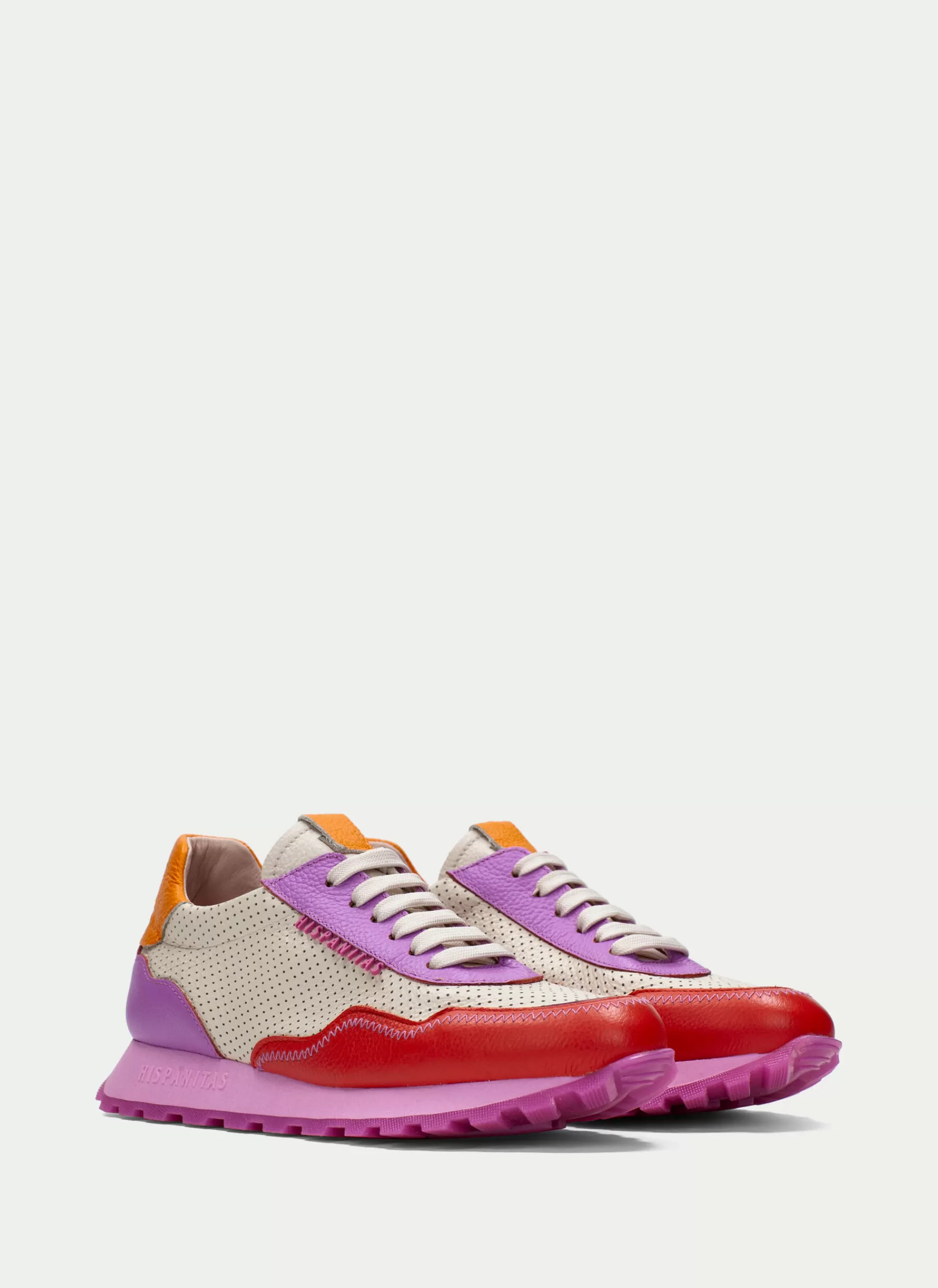 Shop Hispanitas Sneakers Loira Vermelho-creme-violet