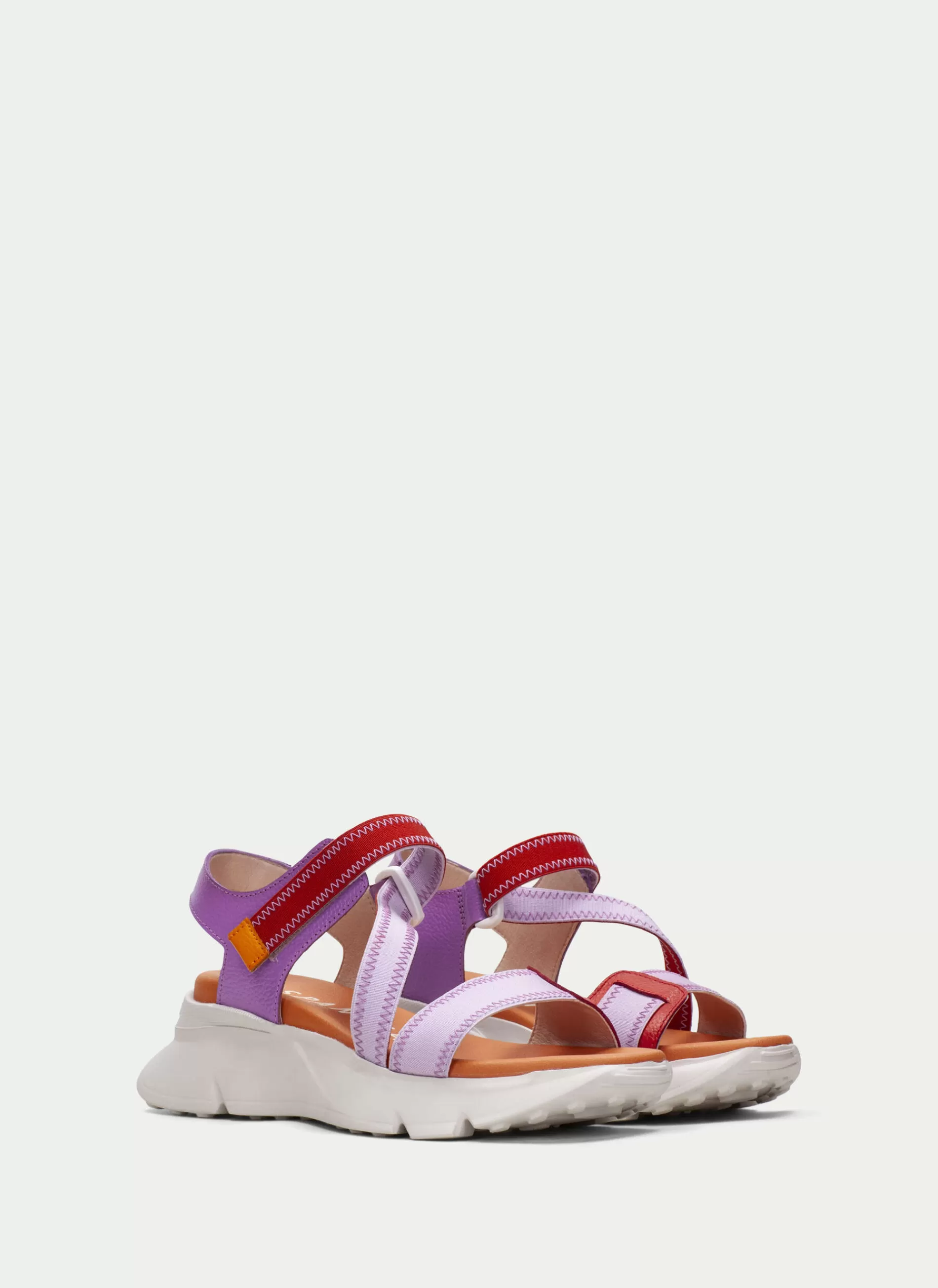 Best Sale Hispanitas Sport Sandals Jamaica Vermelho-violet-laranja