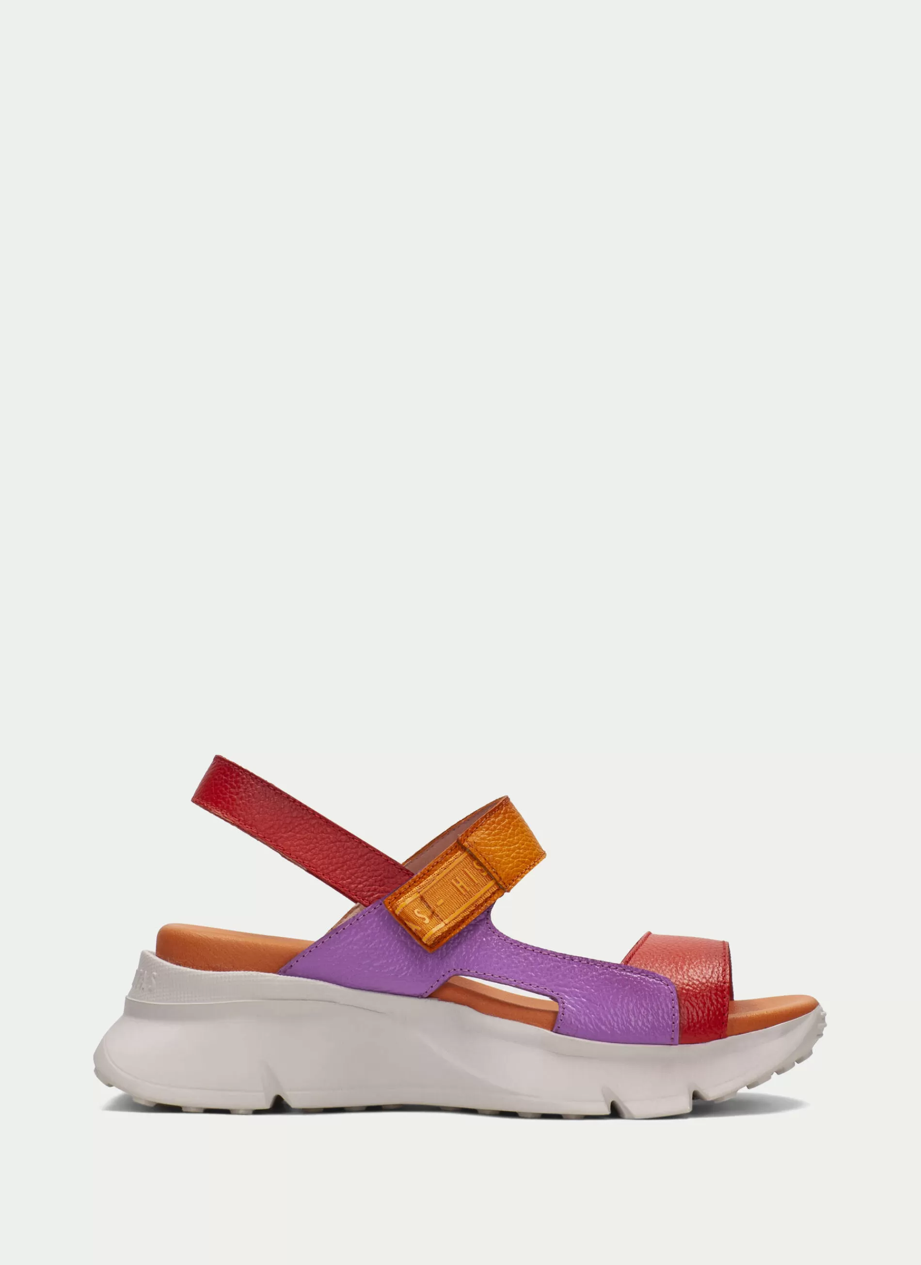 Discount Hispanitas Sport Sandals Jamaica Vermelho-violet-laranja