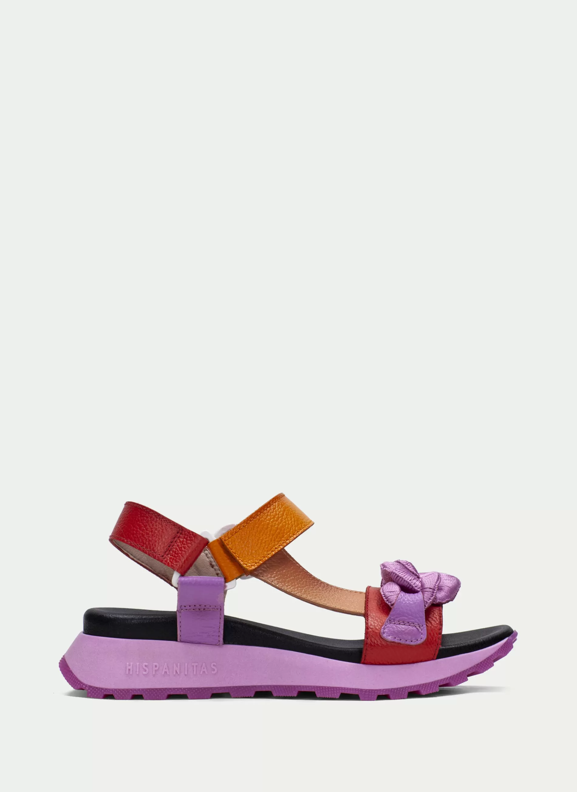 Online Hispanitas Sport Sandals Maui Vermelho-violet-laranja