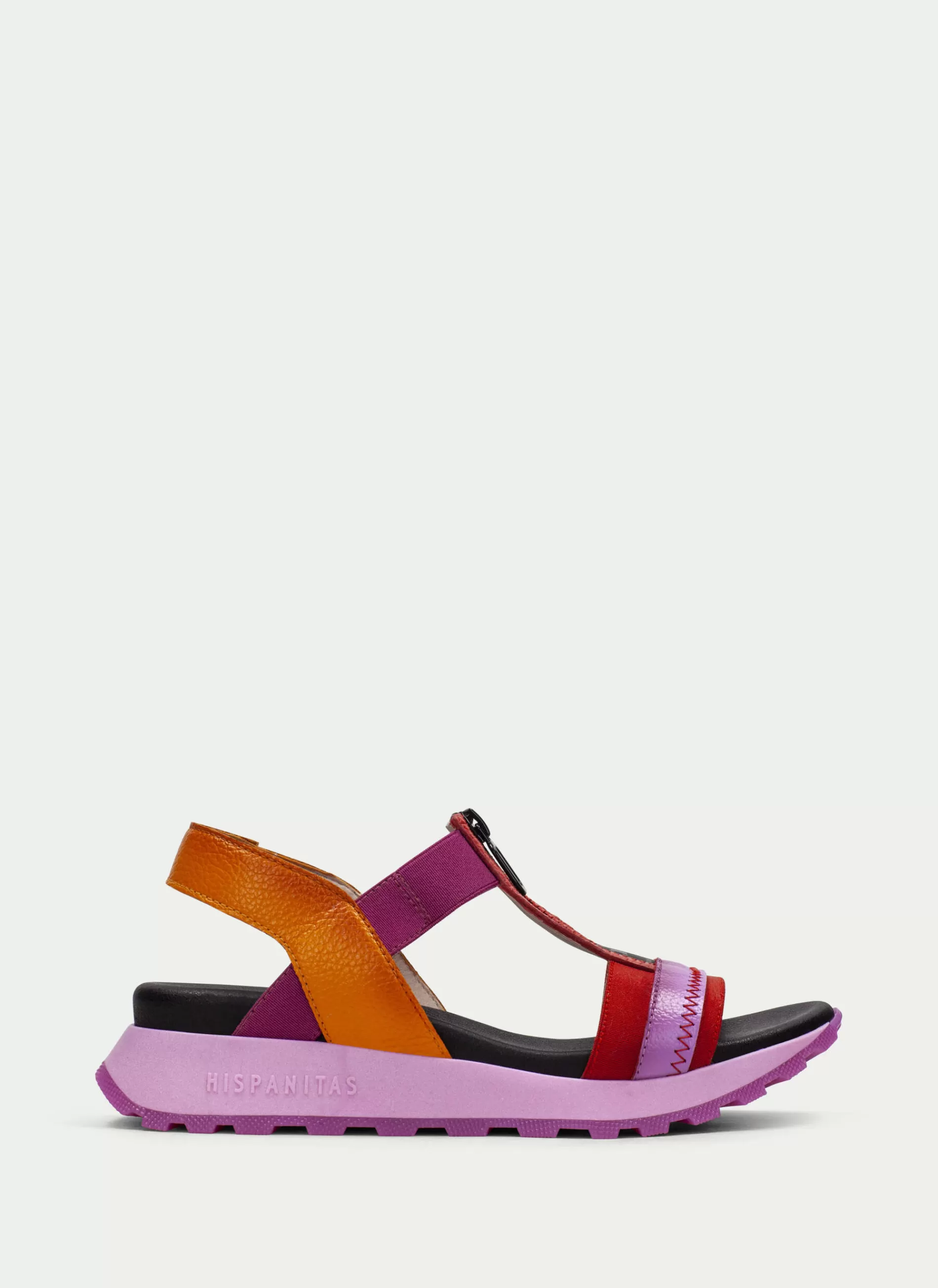 New Hispanitas Sport Sandals Maui Vermelho-violet-laranja